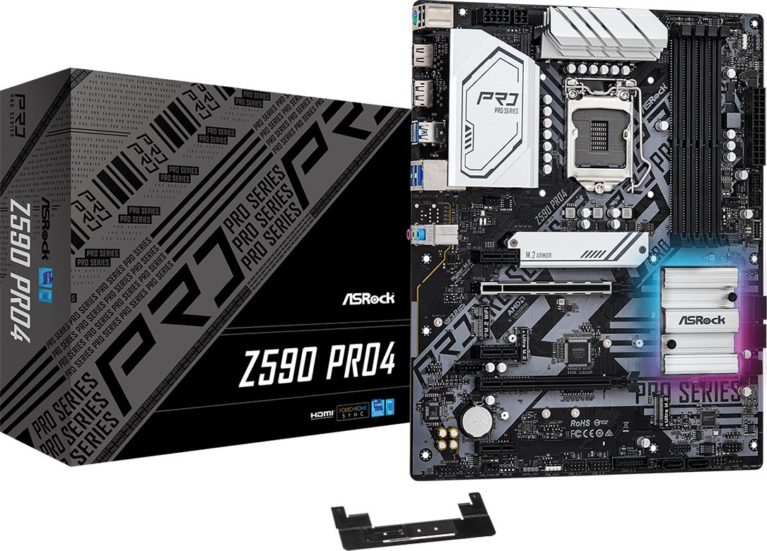 Pllaka amë ASRock Z590 PRO4