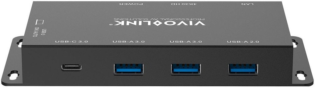 USB C HUB Vivolink VLUSBCHUB2V2, 4K, HDMI LAN, i zi
