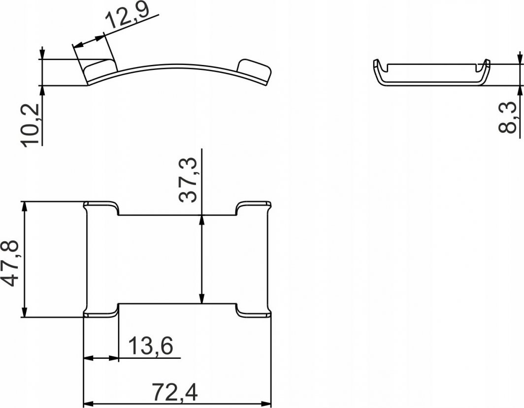 Mbajtëse për kufje Gamet AD82-L2, e zezë