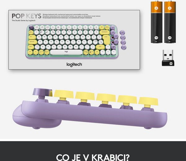 [OUTLET] Tastierë Logitech POP Keys, daydream