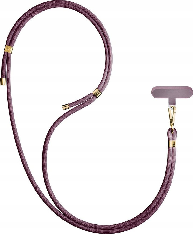 Rríp telefoni 3MK EasyClip Elite Mulberry, najlon, elemente metalike ari