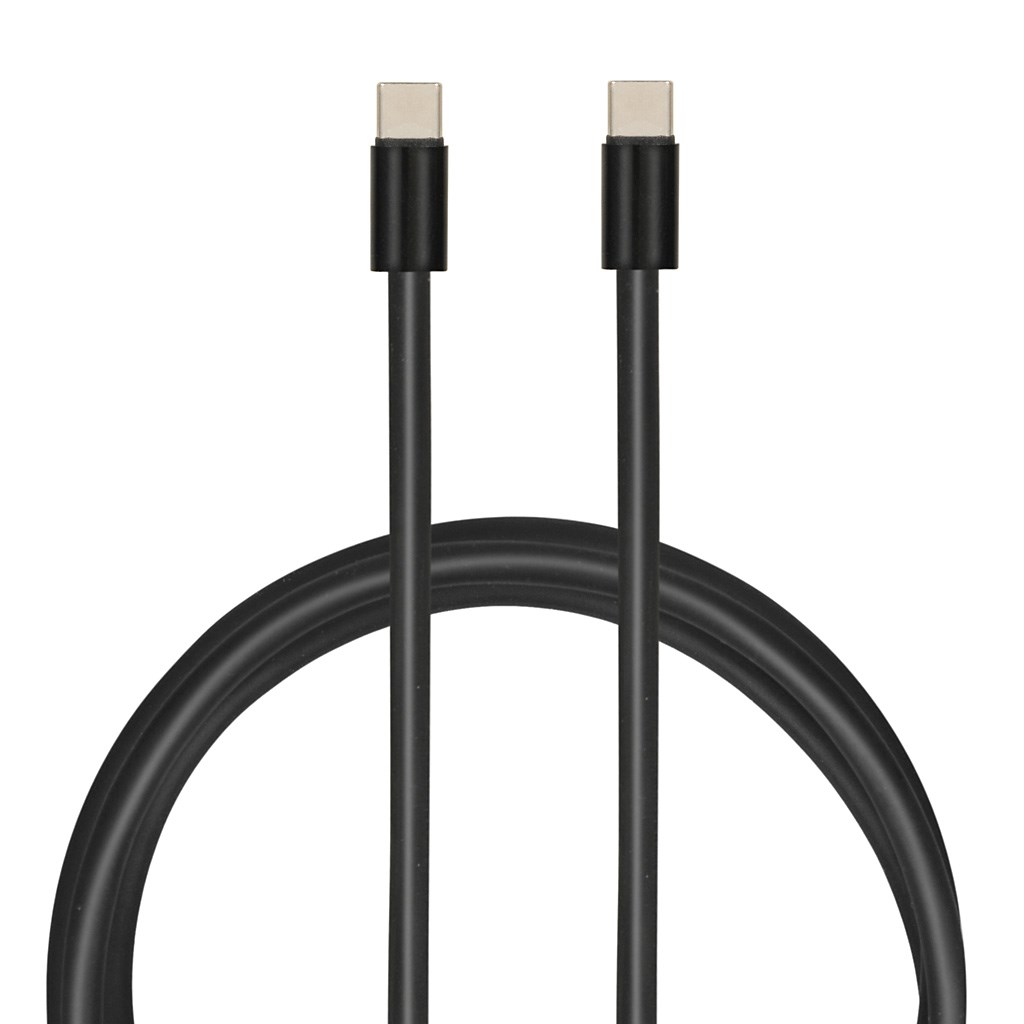 Kabllo USB iBOX USB-C në USB-C, 1m, e zezë