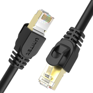 Kabllo rrjeti VCOM Cat 6 U/UTP, RJ‑45, 3 m, e zezë