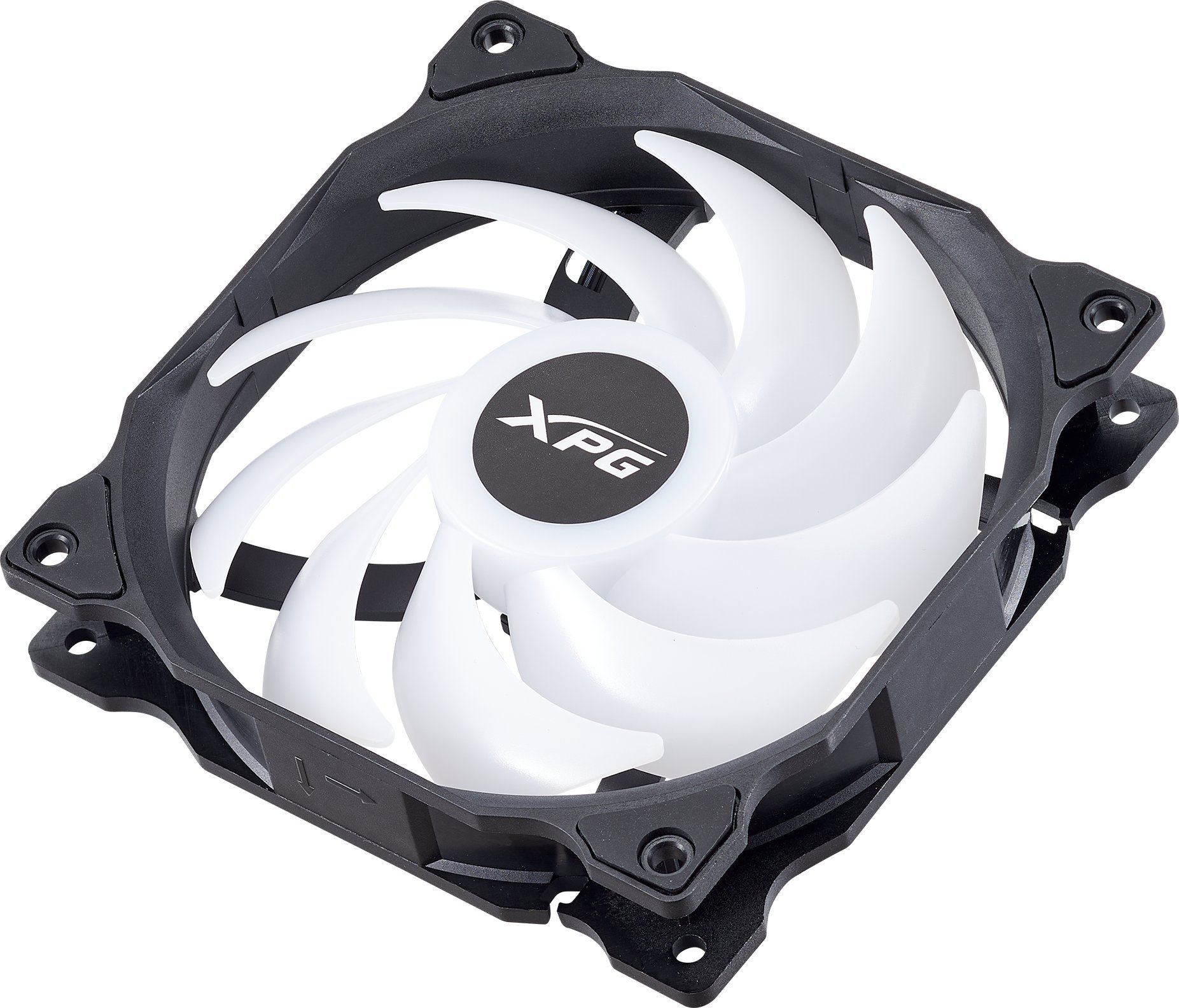 Ventilatorë për kuti kompjuteri XPG VENTO 120 ARGB PWM, 12 cm, set 3 copë, të zinj