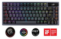 Tastierë ASUS ROG AZOTH Moonlight, mekanike, Bluetooth, e zezë