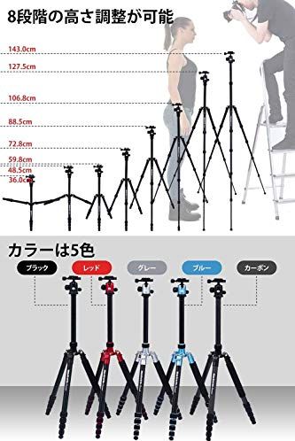 Tripod Manfrotto BeFree GT Twist Carbon, fibër karboni, kokë me top, i zi