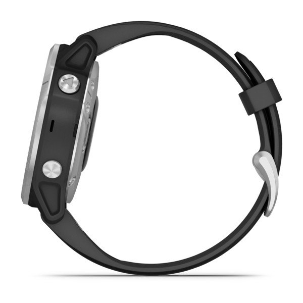 Orë e mençur Garmin Fenix 6S, e zezë/ argjendtë