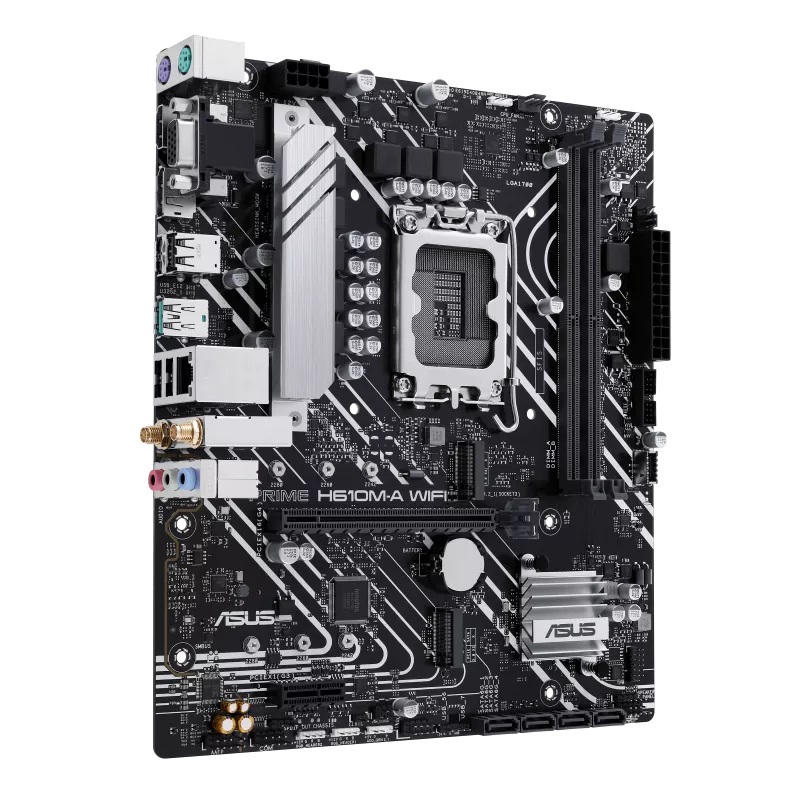 Pllakë amë ASUS PRIME H610M-A WIFI, LGA 1700, mATX