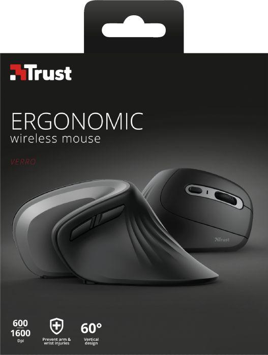 Maus wireless Trust Verro Ergonomic, i zi