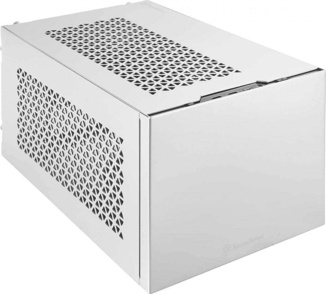 Kasë SilverStone Sugo 15, e argjendtë, Micro Tower