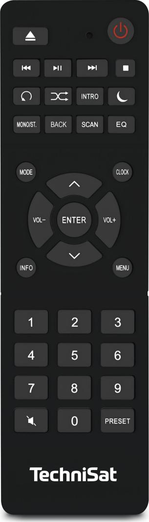 Radio TechniSat DigitRadio 370 CD IR, e zezë