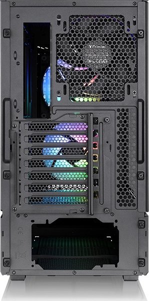 Kasë Thermaltake Ceres 330 TG ARGB, e zezë, Midi Tower