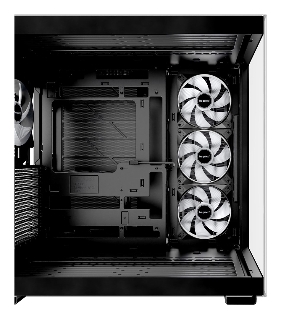 Kuti PC be quiet Light Base 600 LX, ATX MIDI Tower, ARGB, xham i temperuar, e zezë