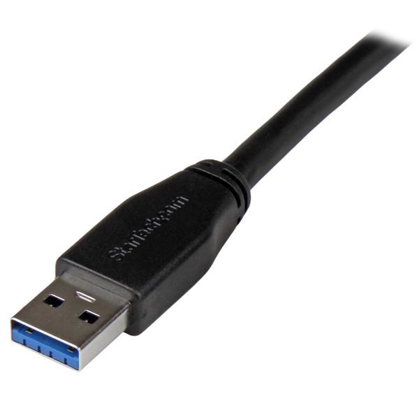 Kabllo USB 3.0 StarTech, 5m, USB-A në USB-B, e zezë
