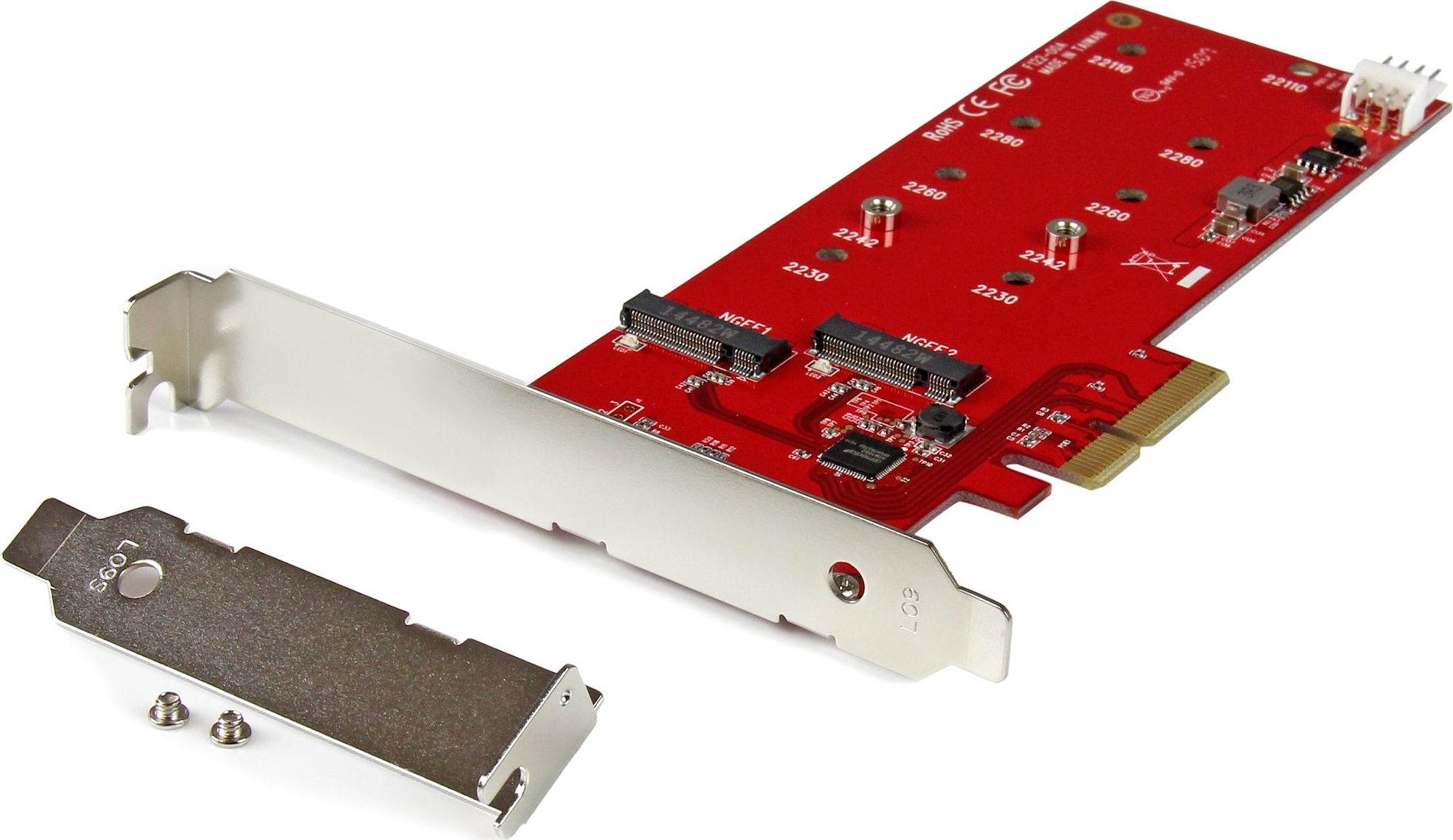 Kartë kontrolluese StarTech.com 2x M.2 SATA SSD, PCIe, NGFF