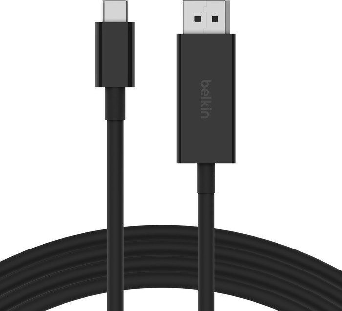 Kabllo Belkin USB C në DisplayPort AVC014bt2MBK, 2 m, e zezë
