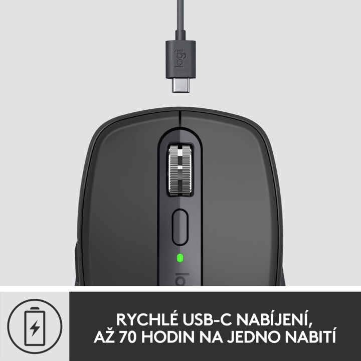 Maus Logitech MX Anywhere 3, rozë