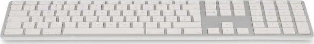 Tastierë Bluetooth LMP WKB-1243, 110 taste ISO, layout grek, për Mac dhe iOS