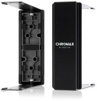 Kapak radiatori CPU Noctua NA-HC2 chromax.black, alumini, për NH-U12S, i zi
