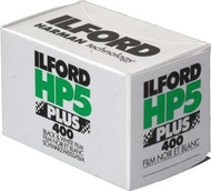 Film fotografik Ilford HP5 Plus 135, ISO 400, bardh e zi, 24 poza