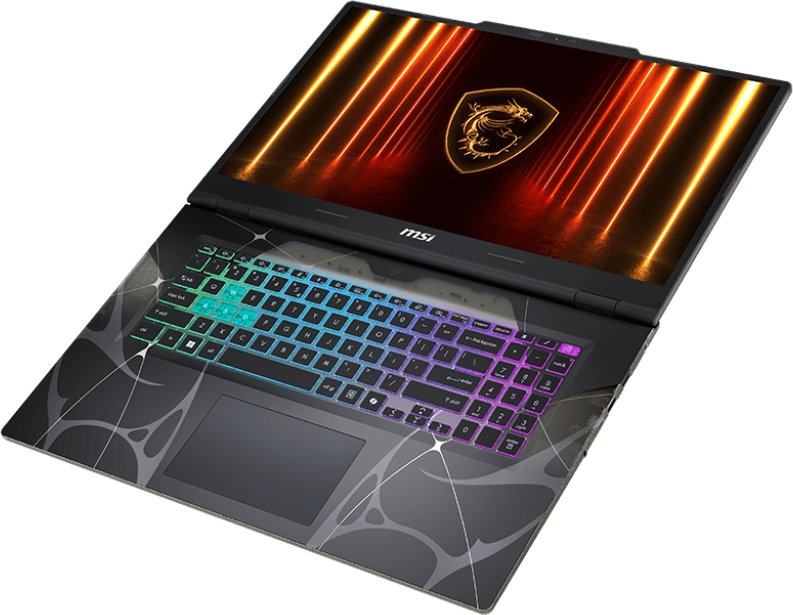 Лаптоп MSI Cyborg A17 AI B2HWEKG-011XPL, 17.3", AMD Ryzen 7 260, 16GB RAM, 512GB SSD, NVIDIA GeForce RTX 5050 8GB GDDR7, црн