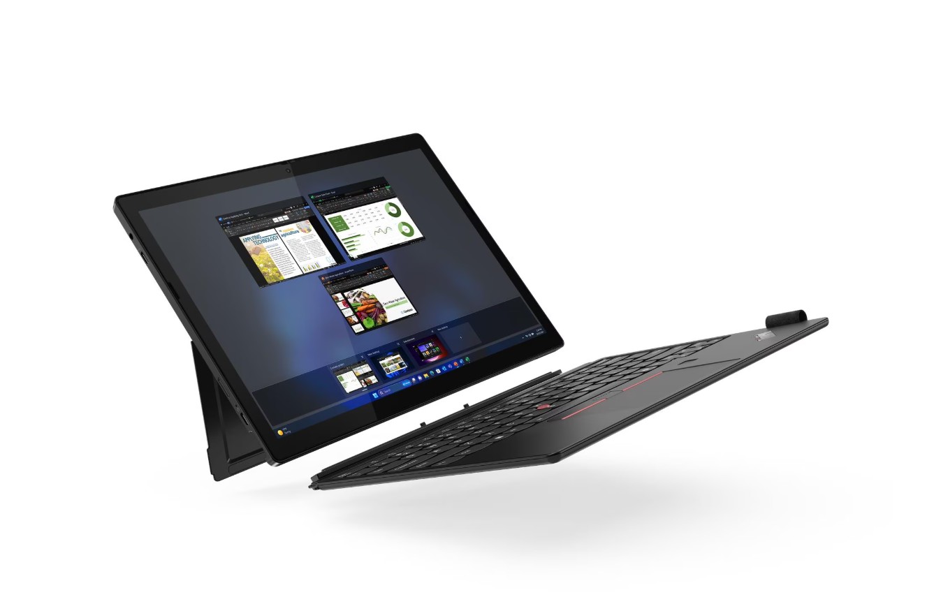 Laptop 2në1 Lenovo ThinkPad X12 Detachable Gen 2, 12.3", Intel Core Ultra 7 164U, 32GB RAM, 1TB SSD, Intel Graphics, i zi