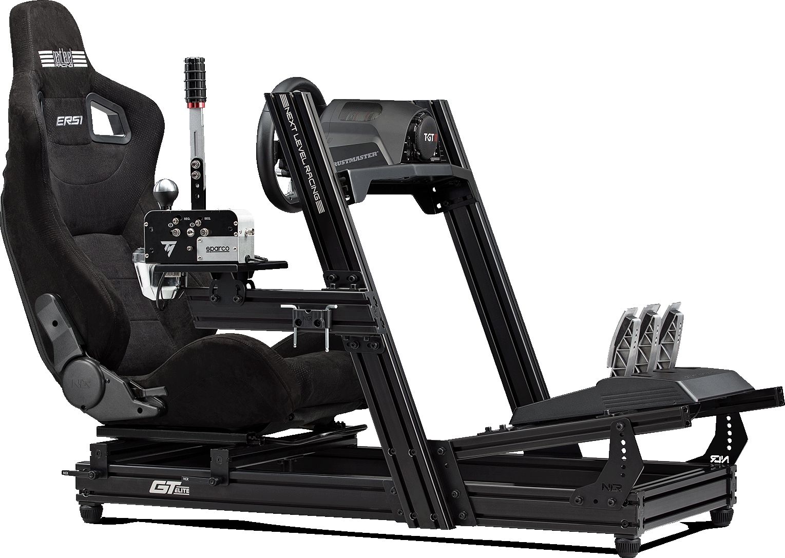 Kokpit garash Next Level Racing GT Elite Wheel Plate Edition NLR-E022, profil alumini, i zi