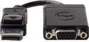 ​Përshtatës Dell DisplayPort në VGA, i zi