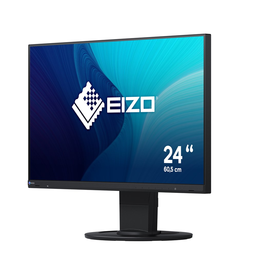 Monitor EIZO FlexScan EV2460-BK, 23.8", 1920 x 1080, Full HD, 60 Hz, i zi