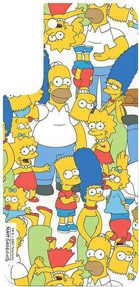 Pjesë e pasme Samsung për Frame Cover Galaxy S22 Plus SIMPSONS, dekorative, ngjyra të përziera