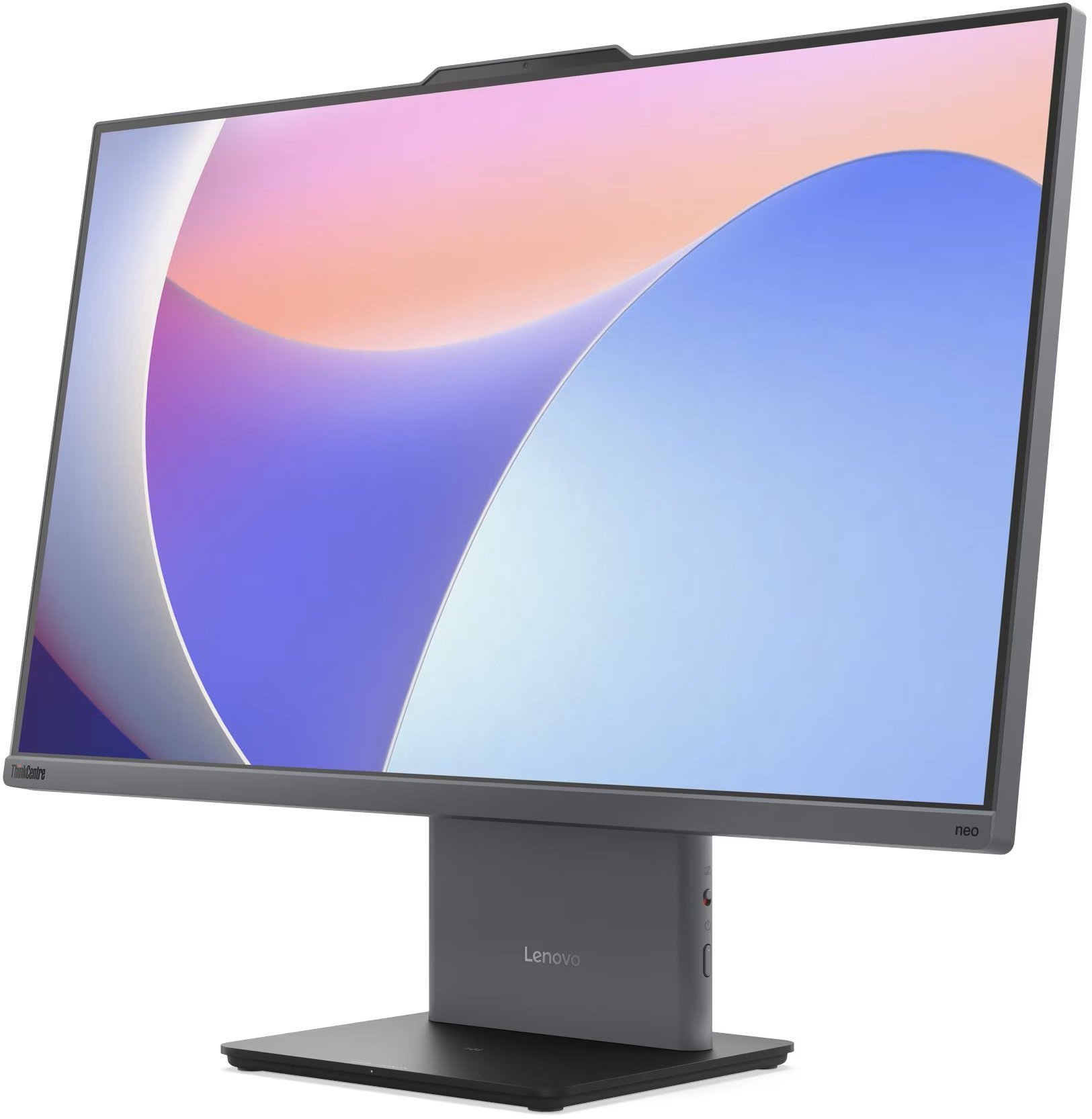Komputer All in One Lenovo ThinkCentre neo 50a 27 Gen 5, Intel Core 5 210H, 16GB RAM, 512GB SSD, 27" FHD Touch, gri Luna