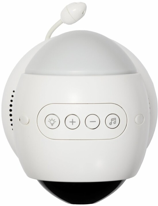 Monitor për bebe me dritë nate dhe kamerë rrotulluese EVOLVEO NL4, i bardhë