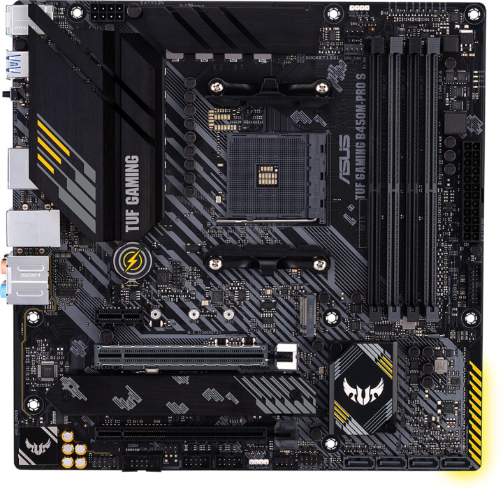 Матична плоча ASUS TUF GAMING B450M-PRO S - AMD B450