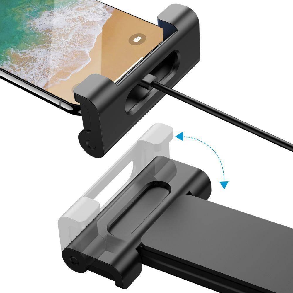 Mbajtëse koke sediljeje për veturë Tech-Protect Stretchable Headrest, universale, e zezë
