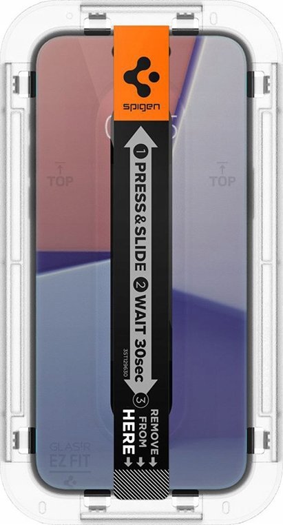 Xham mbrojtës Spigen Glas.tR EZ Fit, për iPhone 15 Pro Max, privaci, transparent