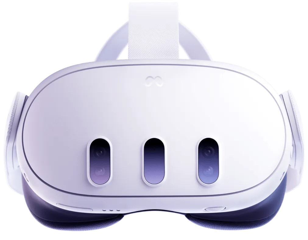 Очила VR Meta Quest 3, 512GB, Touch Plus, бела
