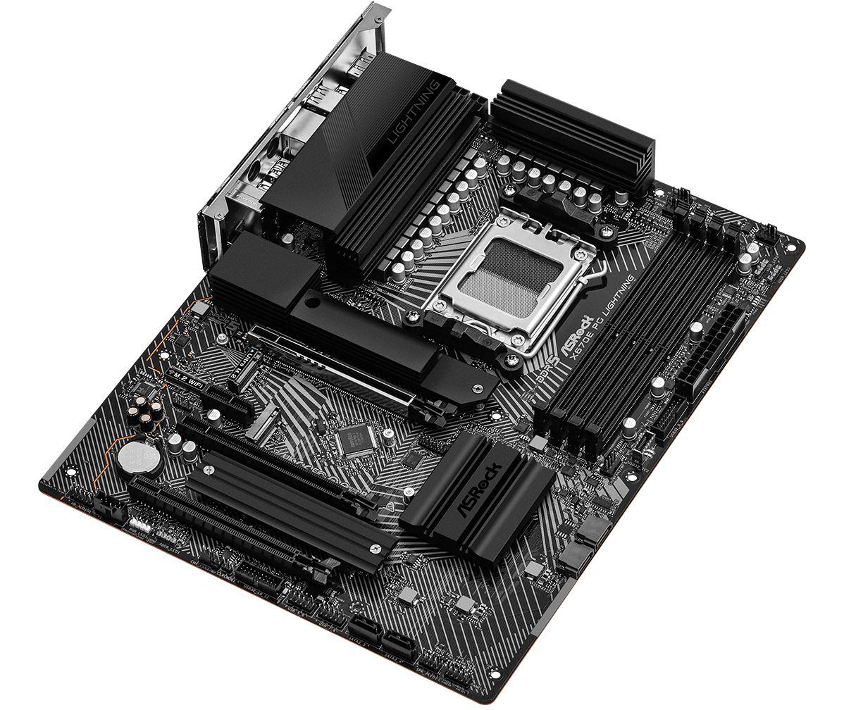 Pllakë amë ASRock X670E, socket AM5, DDR5