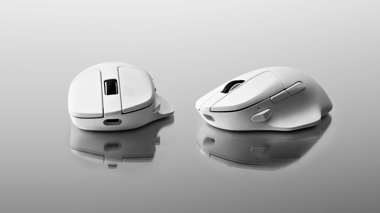 Maus gaming Keychron M7, 26.000 DPI, 1000 Hz, i bardhë