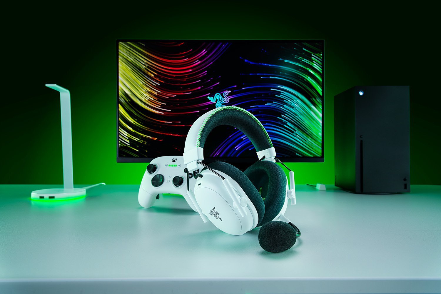 Kufje gaming Razer BlackShark V3 Pro, wireless dhe me kabllo, me mikrofon, të zeza
