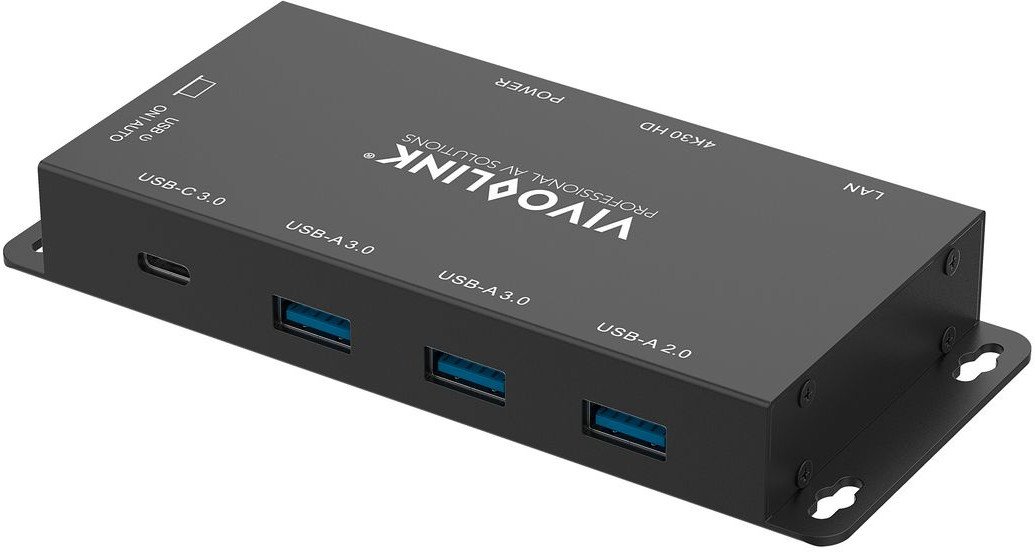 USB C HUB Vivolink VLUSBCHUB2V2, 4K, HDMI LAN, i zi