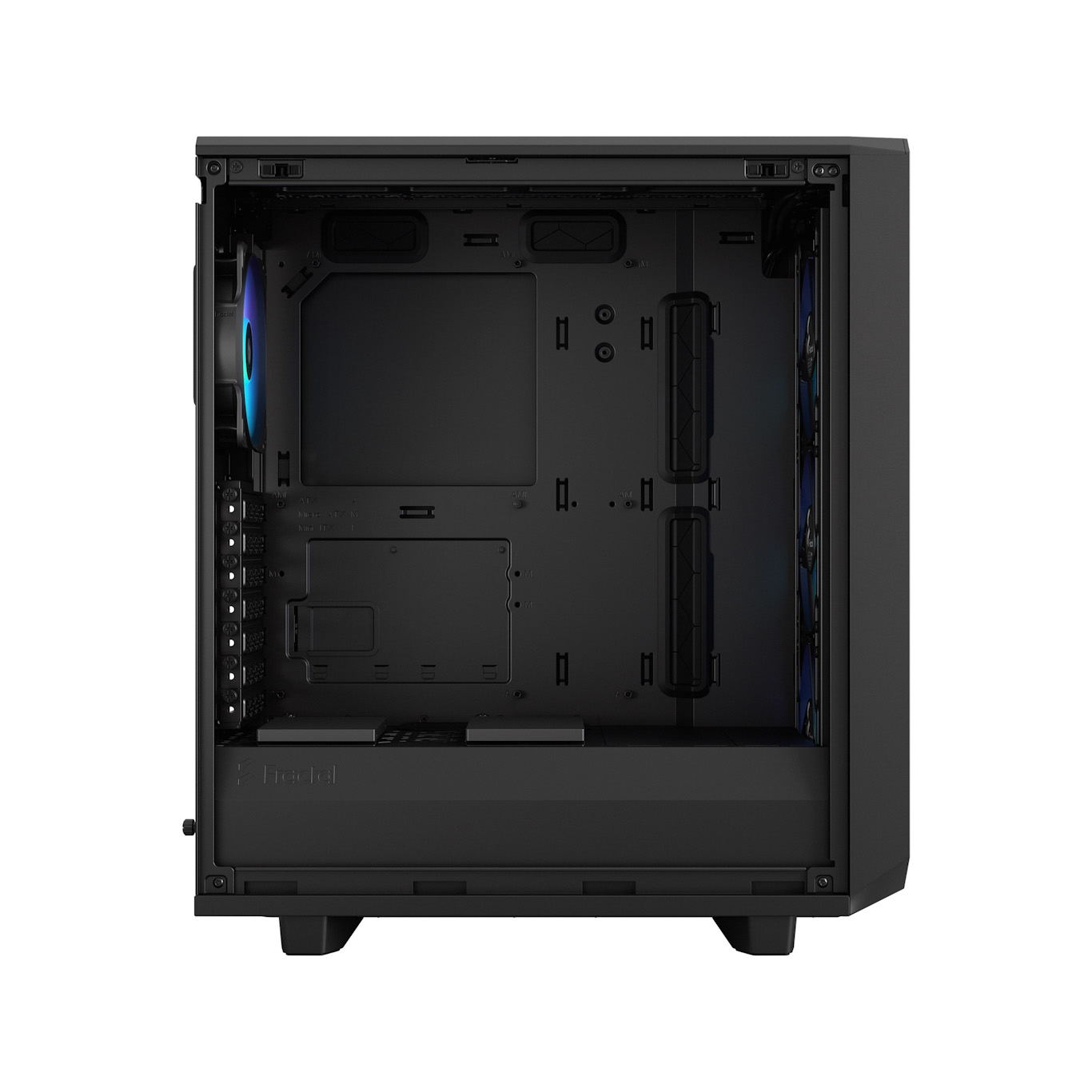Kasë Fractal Design Meshify 2 Compact RGB Black TG Light Tint, e zezë