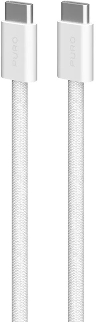 Kabllo USB C Puro FABRIK 2.0, 1.5m, e bardhë