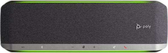 Pajisje konferencash Poly Sync 60, Bluetooth USB, për zyra, e zezë argjendtë