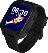 Ora inteligjente për fëmijë Garett Kids Sun Ultra 4G, 1.85", GPS, e zezë