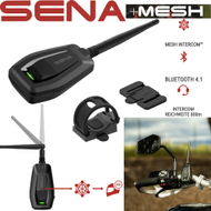 Adapter komunikimi Sena PlusMesh, Mesh Intercom, për kufje Sena, i zi