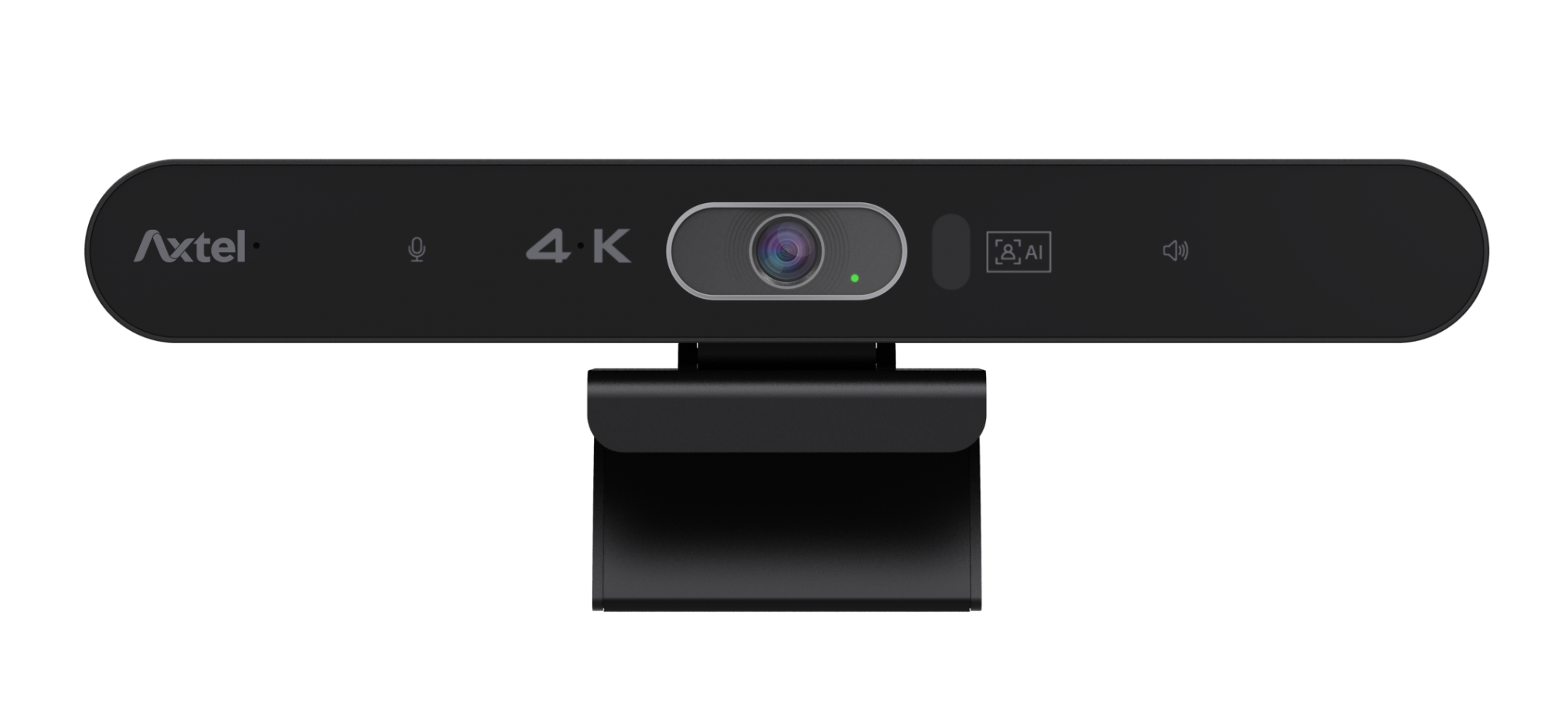 Webcam Axtel 4K Ultra HD Video Bar Mini, rezolucion 4K, kompakte, e zezë