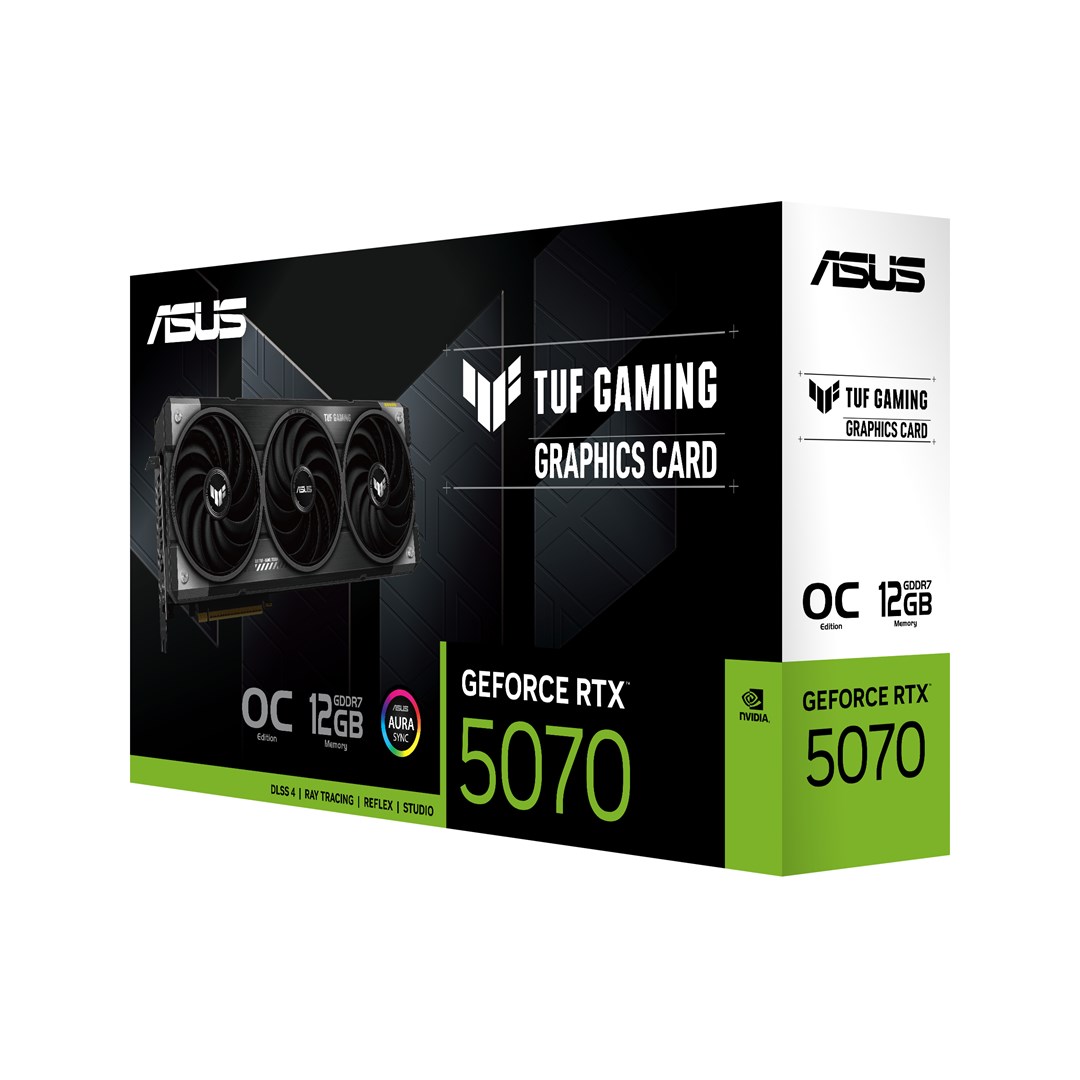 Kartelë grafike ASUS TUF-RTX5070-O12G-GAMING NVIDIA GeForce RTX 5070 12 GB GDDR7