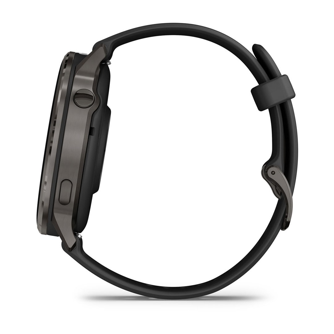 Ora inteligjente Garmin Venu 4, 45mm, rrip silikoni, e zezë