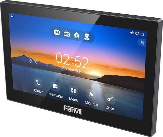Panel i brendshëm Fanvil TFE SIP i505W, ekran 7", Android 9.0, i bardhë