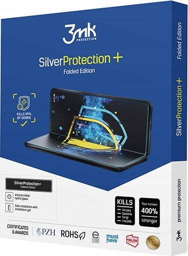 Folie mbrojtëse 3MK SilverProtection Plus për Motorola Razr 2023 Razr 40, antimikrobiale, vetërigjeneruese, transparente